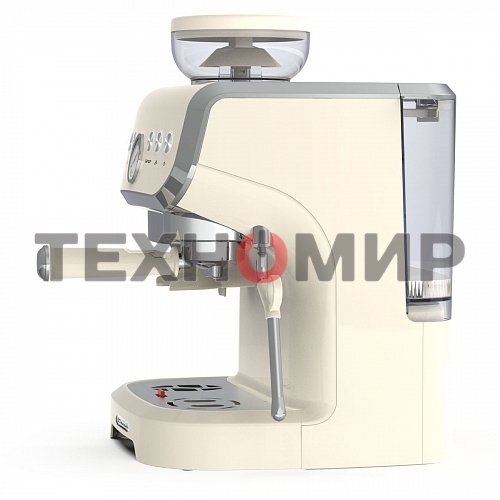 Кофейная станция BQ CM5000 бежевый, исп. кофе - зерновой/молотый, 2 л, 1560 Вт, 15 бар