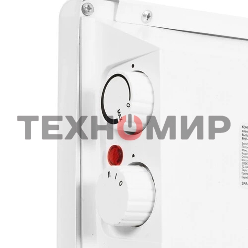 Конвектор электрический Primera PHP-1500-MWB, белый, 1500 Вт, 20 м2, термостат