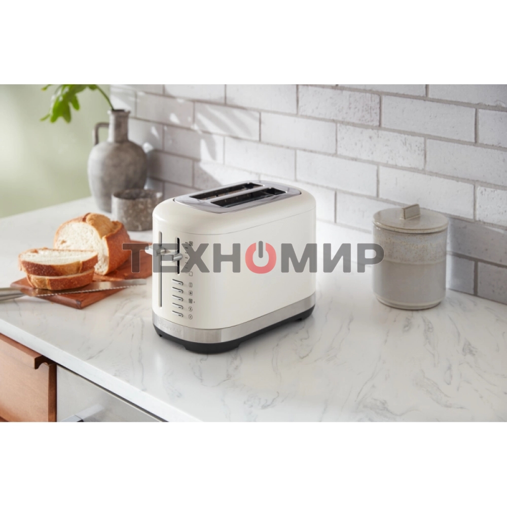 Тостер KitchenAid 5KMT2109EPL 2 тоста, фарфоровый белый