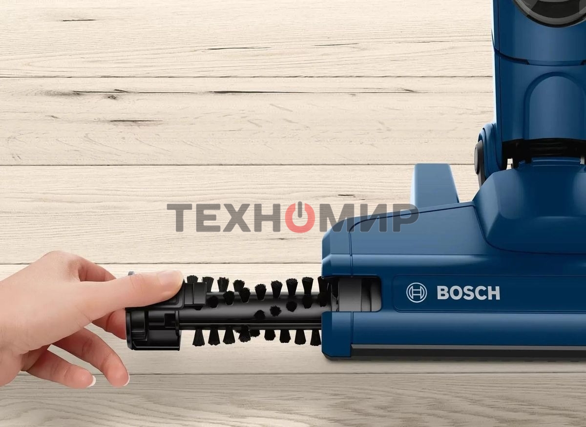 Пылесос вертикальный Bosch Readyy''y BCHF2MX20 синий, питание от аккумулятора, уборка сухая, работа от АКБ max 44 мин
