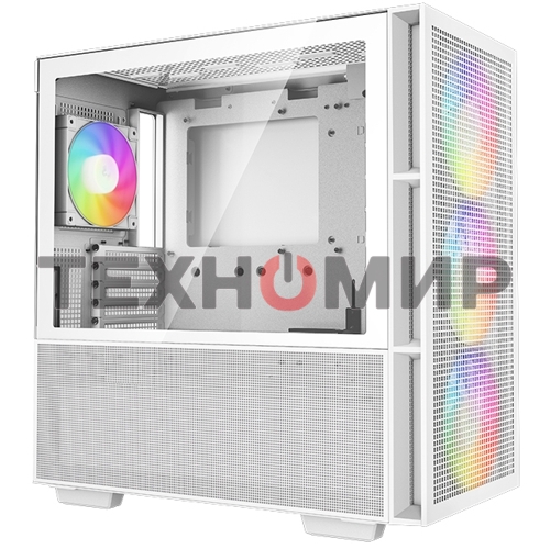 Компьютерный корпус Deepcool CH560 WH без БП, боковое окно (закаленное стекло)