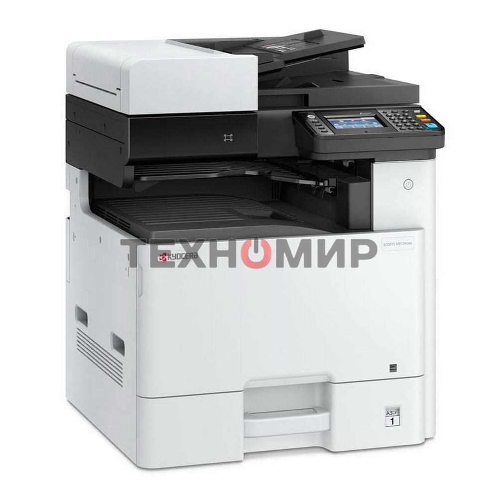 МФУ лазерное Kyocera Ecosys M8124cidn (1102P43AX0) АЗИЯ, (А3, 24/12 ppm A4/A3 1,5 Gb, USB, Network, дуплекс, автоподатчик, пуск. комплект, старт. карт.TK-8110)