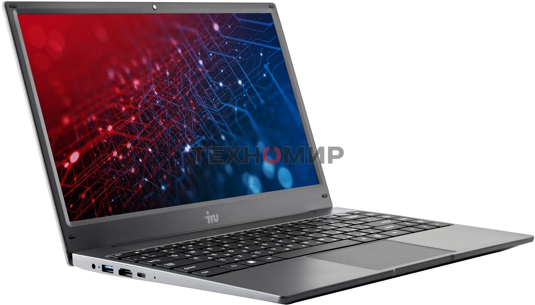 Ноутбук IRU Tactio 14ALH серый Core i3 1215U 8Gb SSD 256Gb Intel Iris Xe graphics 14