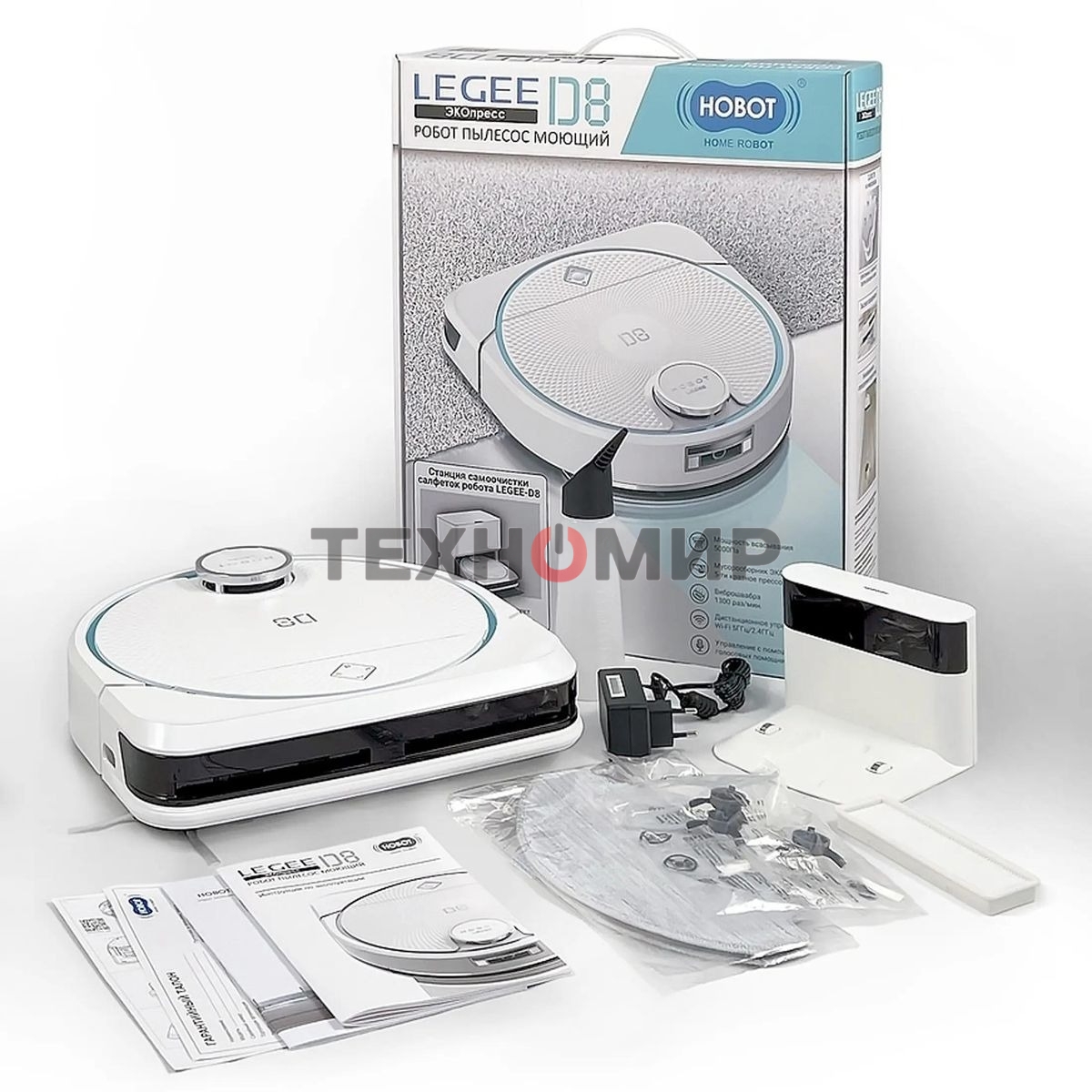 Робот пылесос моющий HOBOT LEGEE-D8