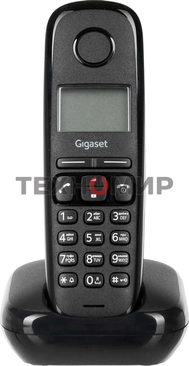 Радиотелефон Dect Gigaset A170 DUO черный (труб. в компл.:2шт) АОН