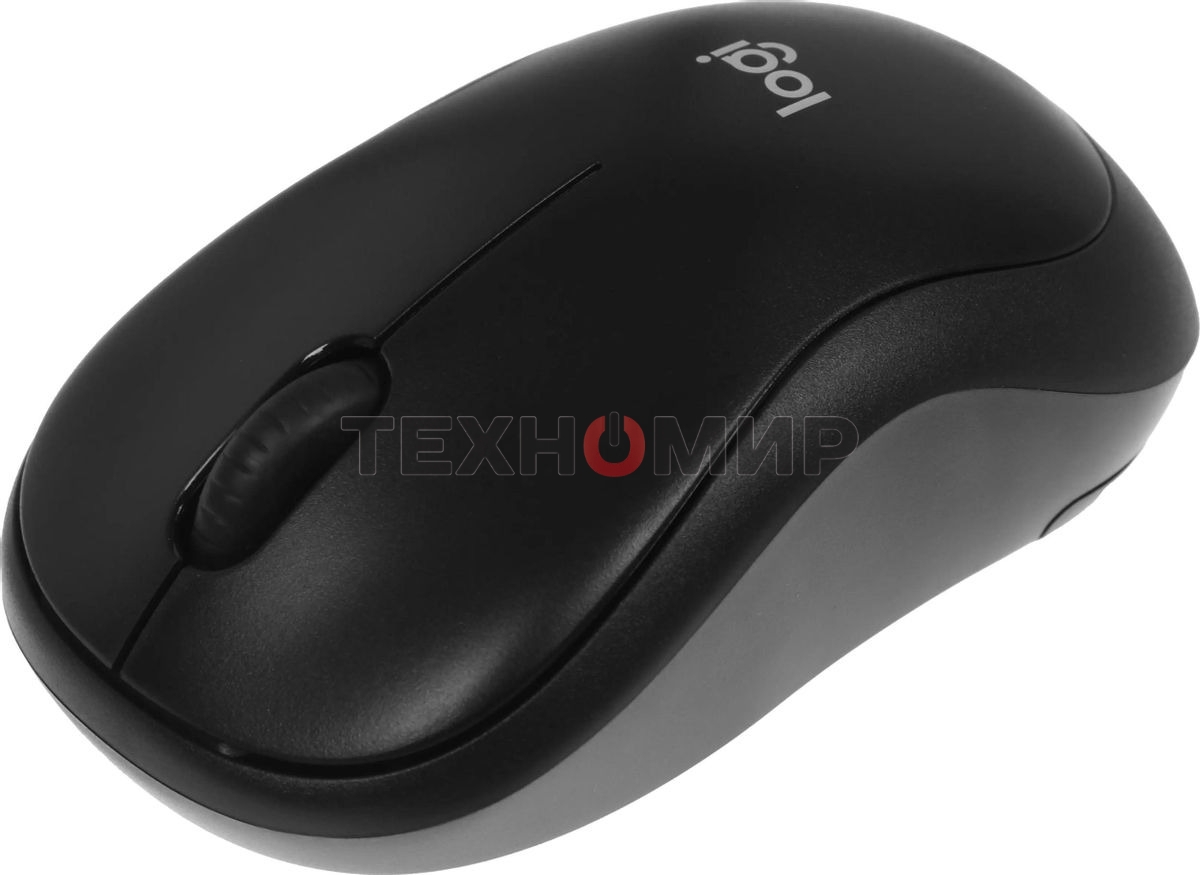 Мышь беспроводная Logitech B220 Silent черный, 1000 dpi, радиоканал, USB, кнопки - 3