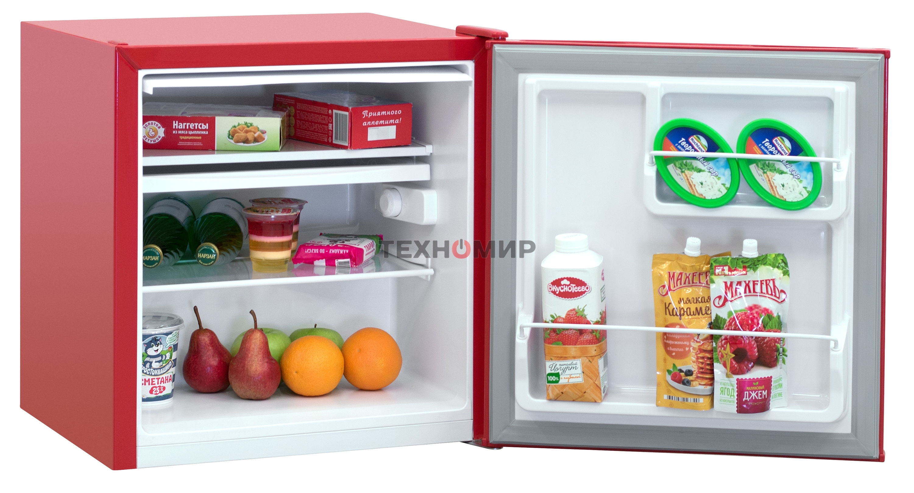 Холодильник Nordfrost NR 402 R красный однокамерный 44 л