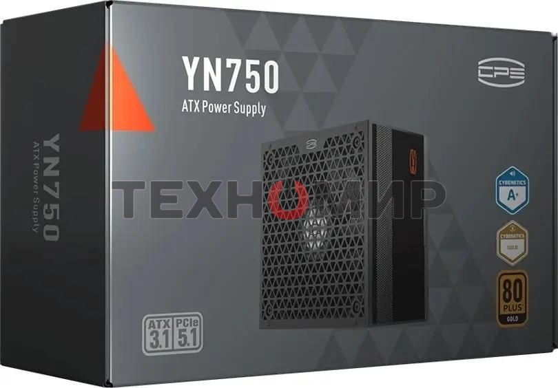 Блок питания PcCooler P5-YN750-G1F ATX 750W 80+ gold (20+4pin) APFC 135мм fan 6xSATA Cab Manag RTL