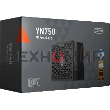 Блок питания PcCooler P5-YN750-G1F ATX 750W 80+ gold (20+4pin) APFC 135мм fan 6xSATA Cab Manag RTL