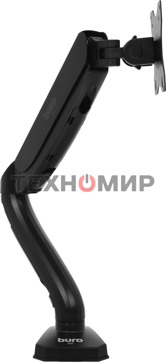 Кронштейн для мониторов ЖК Buro M1 черный 15