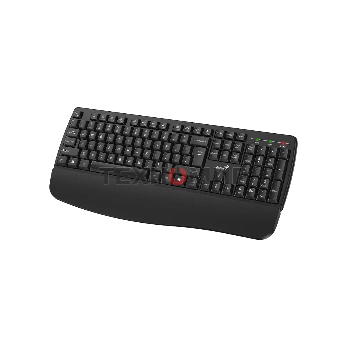 Клавиатура Genius KB-7123 беспроводная, радиоканал, чёрный