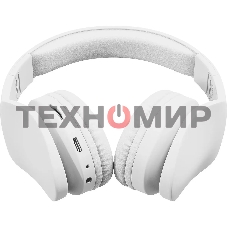 Гарнитура накладные Digma BT-17 белый/белый беспроводные bluetooth оголовье