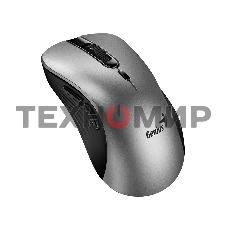 Мышь беспроводная Genius Ergo 8100S AI серебристо-серый, 1600 dpi, радиоканал, USB, кнопки - 6