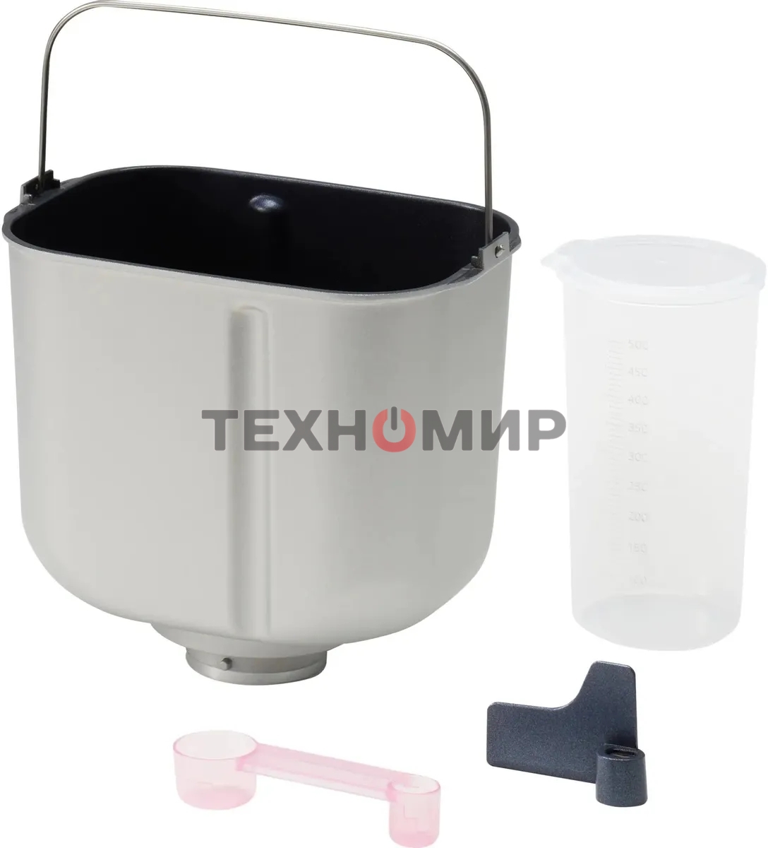 Хлебопечка Panasonic SD-R2530KTS черный, 550 Вт, программ - 28 шт, вес выпечки - 1.1 кг