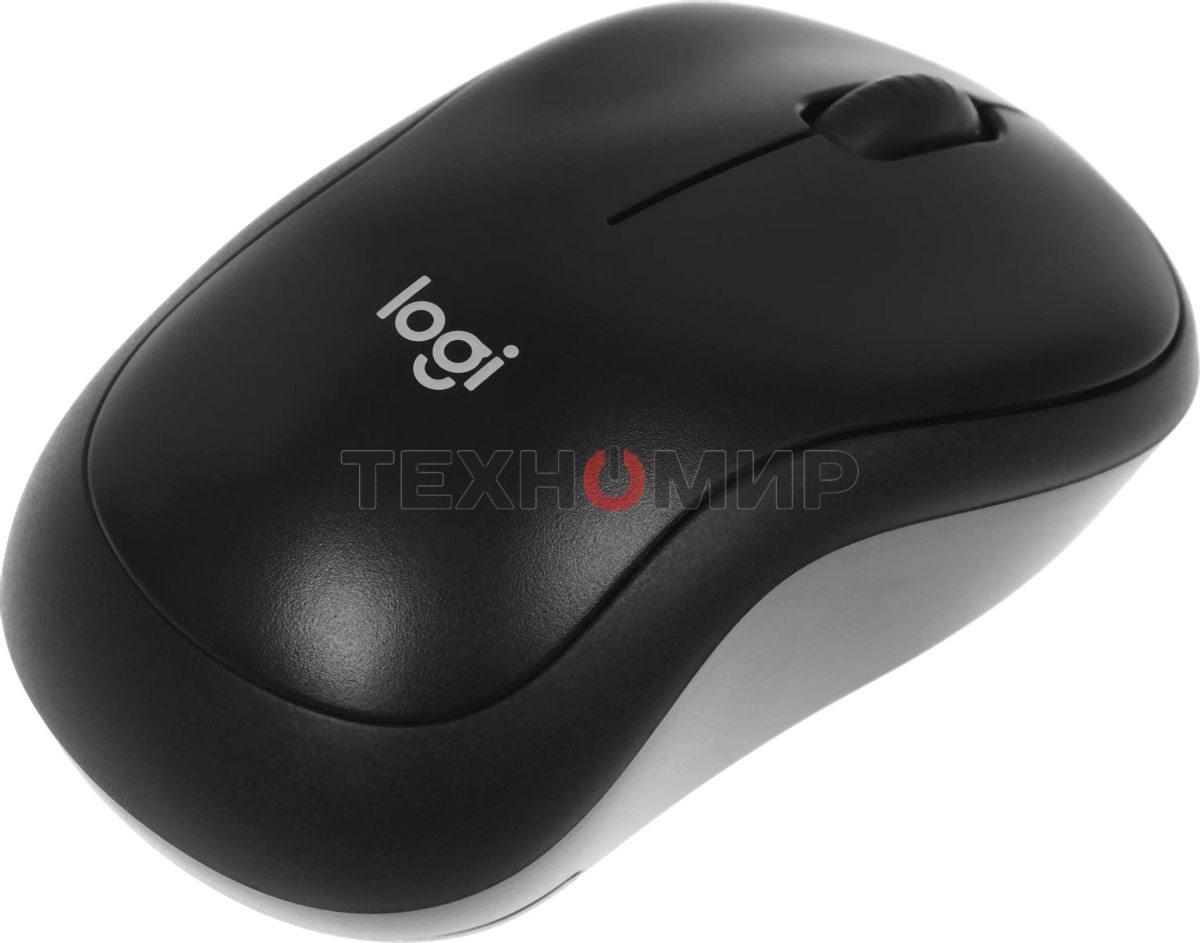 Мышь беспроводная Logitech B220 Silent черный, 1000 dpi, радиоканал, USB, кнопки - 3