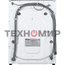 Встраиваемая стиральная машина HOMSair WMB1486WH белый, загрузка фронтальная 8 кг, 6 кг - сушка, 1400 об/мин, класс: A