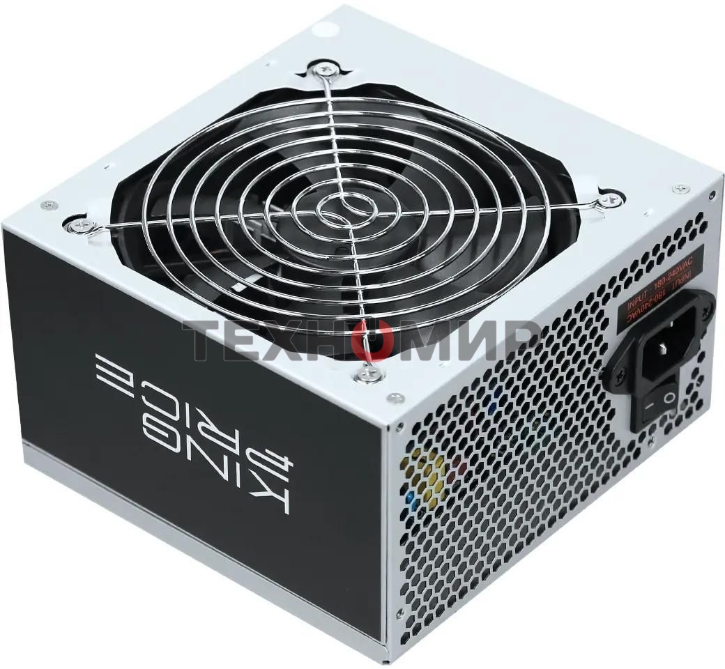 Блок питания KingPrice KPPSU750 ATX 750W (20+4pin) APFC 120мм fan 4xSATA