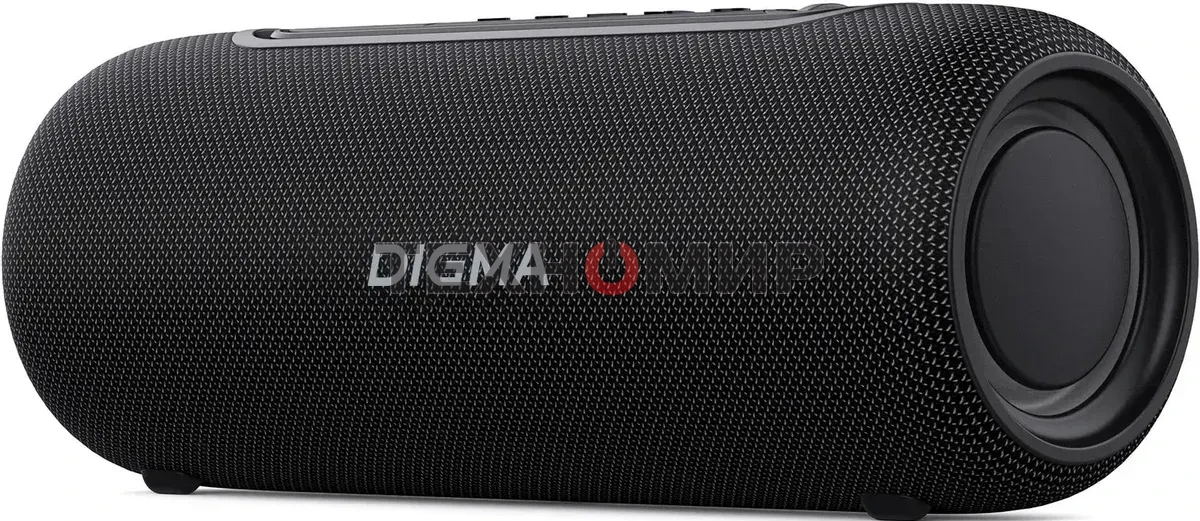Колонка портатитвная Digma D-PS1524 черный 20W 2.0 BT 10м 2000mAh (PS1524B)
