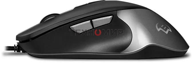 Мышь проводная SVEN RX-G970 черный, 4000 dpi, USB, кнопки - 7