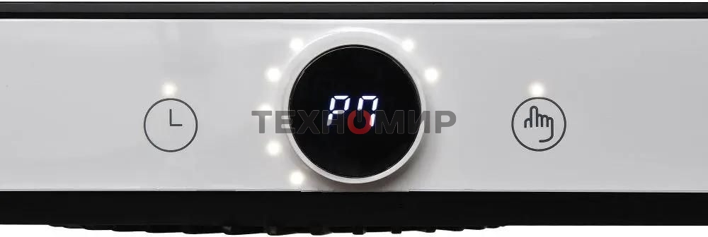 Плита настольная электрическая Hyundai HYC-0105 белый стеклокерамика