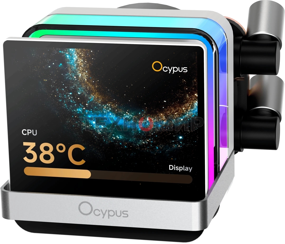 Система охлаждения Ocypus Sigma L24 PRO WH IPS Display/white/290W/All Intel/AMD AM*/Screws