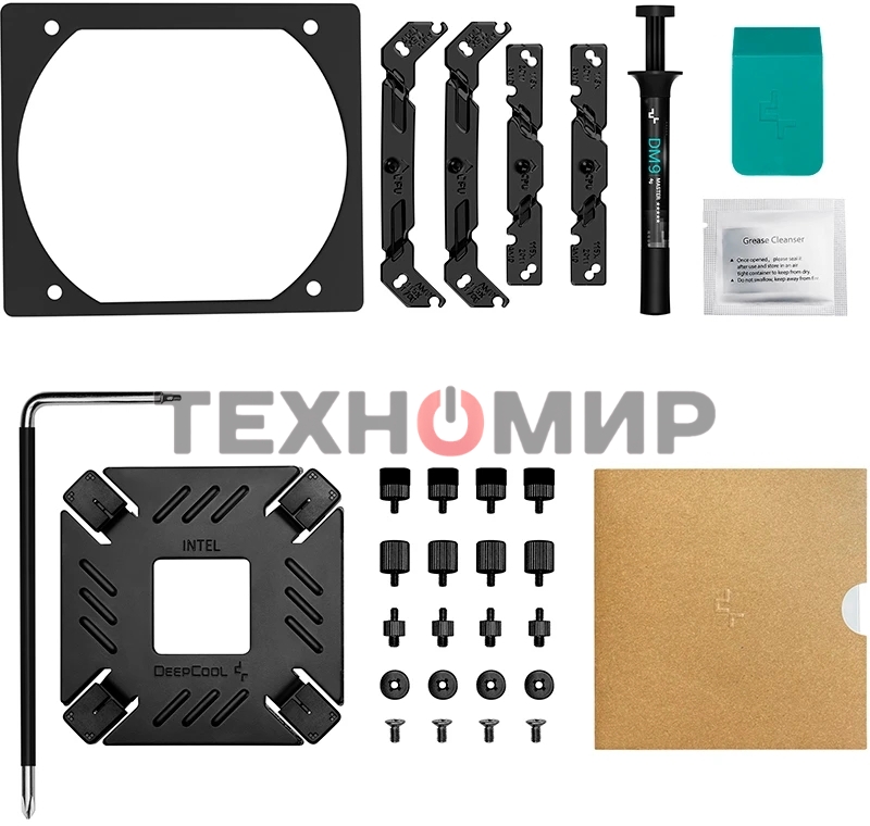 Устройство охлаждения(кулер) Deepcool ASSASSIN VC Elite Soc-AM5/AM4/1200/2066/1700/1851 черный 4-pin 22.6-29.3dB Al+Cu 300W 1772gr Ret (R-ASN4-BKNVNN-GJD)