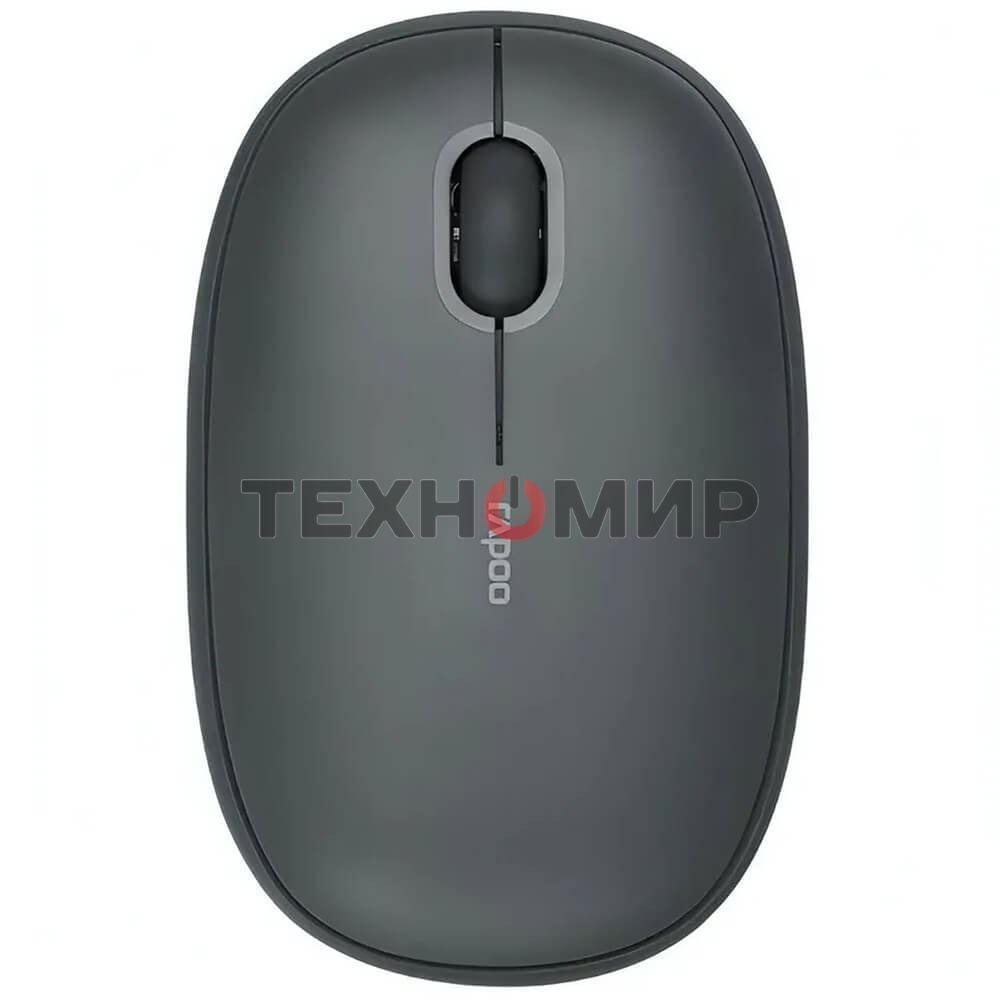 Мышь беспроводная Rapoo M650 темно-серый
