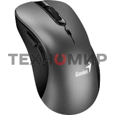 Мышь беспроводная Genius Ergo 8100S серый, 1600 dpi, радиоканал, USB, кнопки - 6