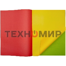 Бумага цветная Silwerhof двустор. 16л. 8цв. A4 CREATE 50г/м2 скрепка