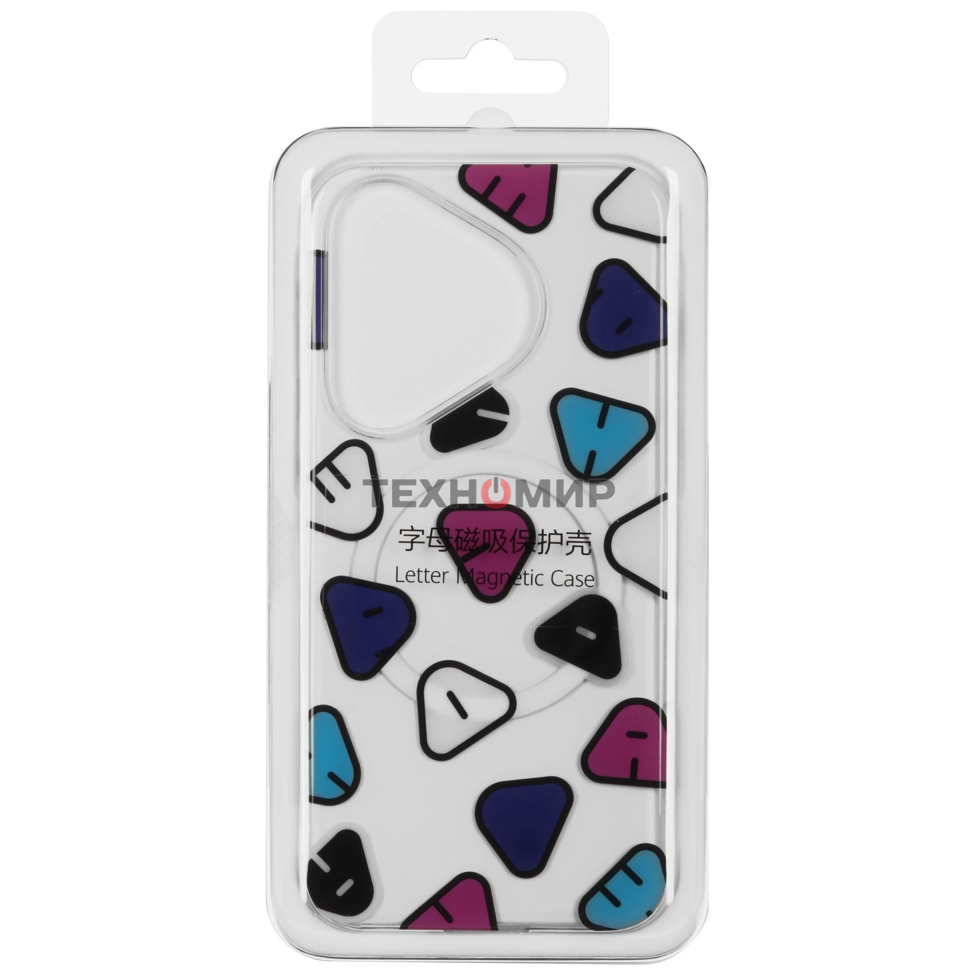 Чехол-накладка Letter Magnetic Case для смартфонов HUAWEI Pura 70, Transparent, 51995461