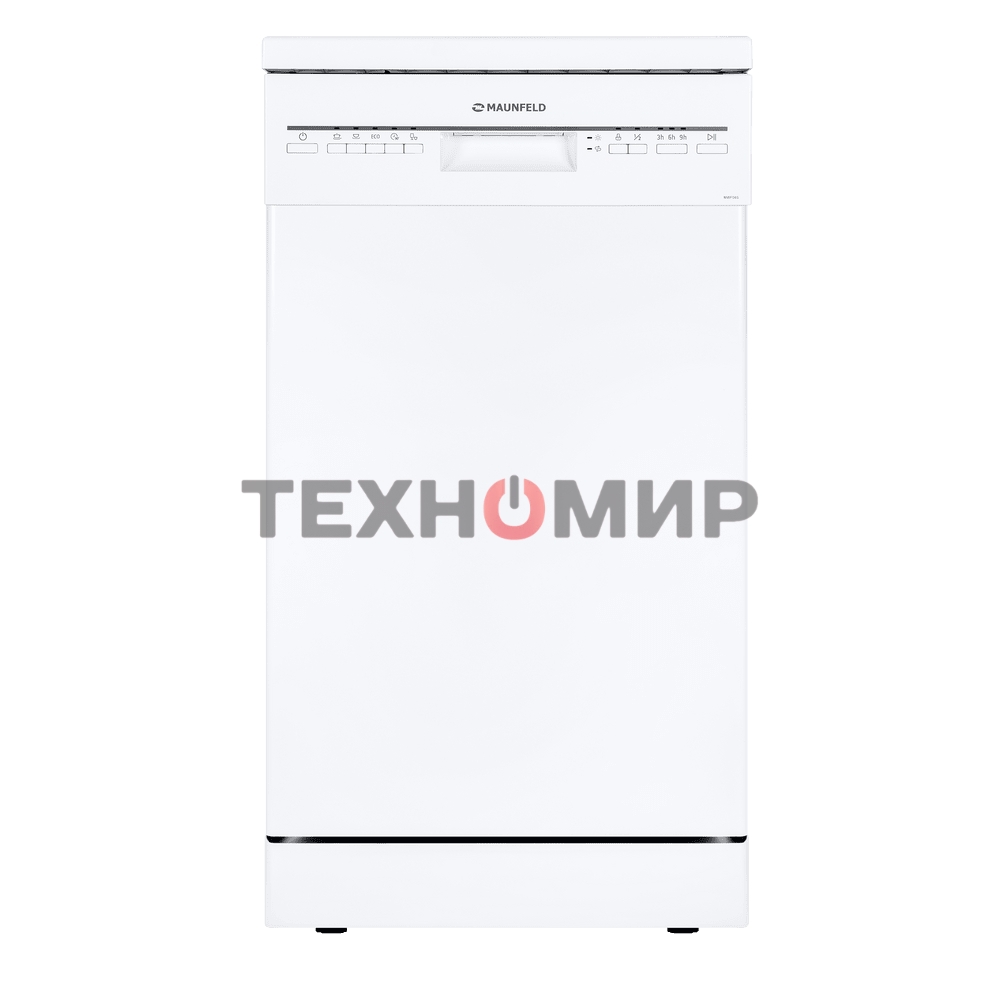 Посудомоечная машина Maunfeld MWF08S, белый, 44.8 см, 9 компл., 49 дБ, класс A+
