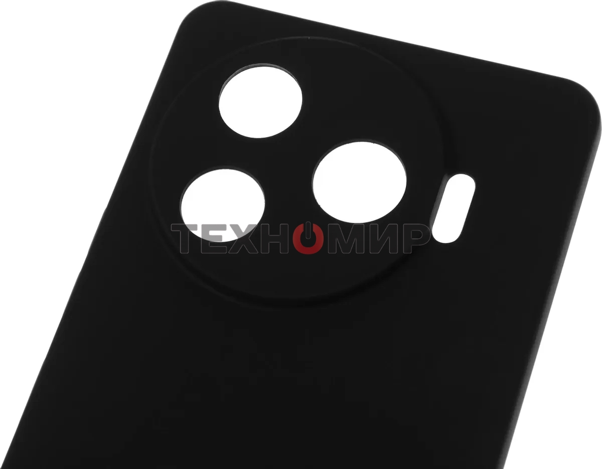 Чехол (клип-кейс) BoraSCO для Tecno Camon 30 Pro Silicone Case черный (73278)