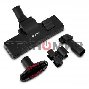 Пылесос Vitek VT-8130 черный/зеленый, 450/2200 Вт, уборка сухая, пылесборник контейнер, 3,5 л