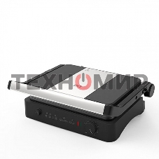 Гриль электрический BQ GR3001, черный/стальной