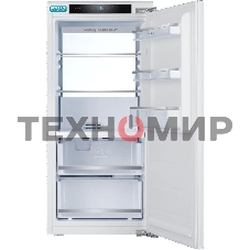 Встраиваемый холодильник Korting KSI 1221, белый однокамерный 173л, морозилка отсутствует, капельное