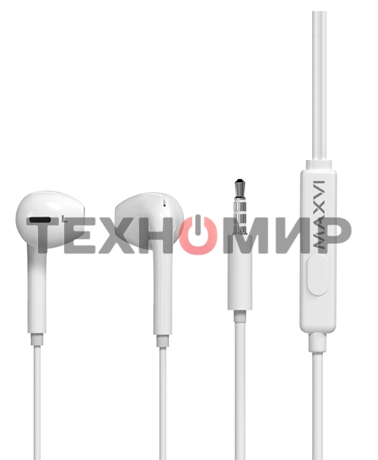 Стереогарнитура Maxvi MHF-15 Easy белый