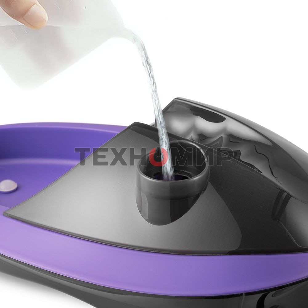 Гладильная система Kitfort КТ-992-1 1200Вт черный/фиолетовый