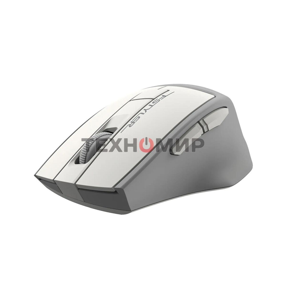 Мышь беспроводная A4Tech Fstyler FG30 белый/серый, 2000 dpi, радиоканал, USB, кнопки - 5