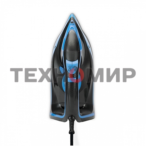 Утюг BQ SI1005 черный/синий, 3000 Вт, 60 г/мин, 200 г/мин, 350 мл