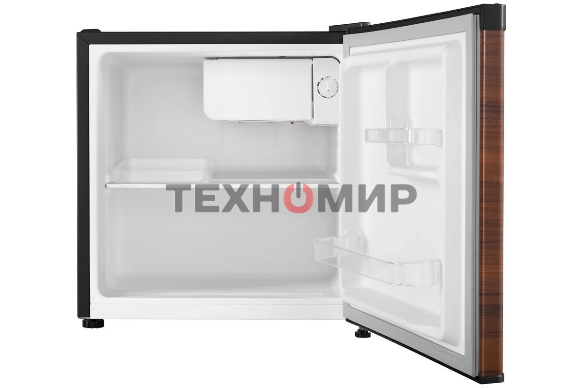 Холодильник Maunfeld MFF50WD дерево/черный мат. однокамерный 46л