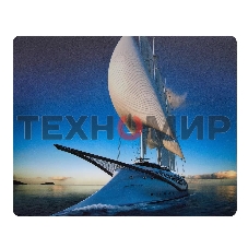 Коврик для мыши Buro BU-R51753 рисунок/яхта