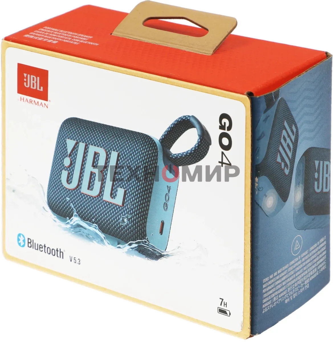 Портативная акустика JBL GO 4, синий