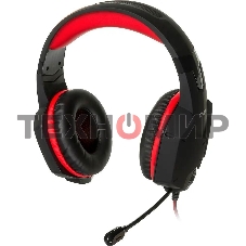Игровые стереонаушники с микрофоном SVEN AP-G988MV, черный-красный Игровые стереонаушники с микрофоном SVEN AP-G988MV, черный-красный