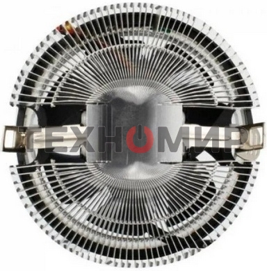 Кулер для процессора ACD серебристый, 100 мм, алюминий, 2200 об/мин, 28 дБ, 4 pin, 65 Вт, 68 мм