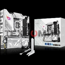Материнская плата ASUS ROG STRIX B860-G GAMING WIFI, LGA 1851, Intel B860, 4xDDR5, 4xSATA, 4xM.2, 1xPCIe 5.0 x16, 1xDP, 1xHDMI, 1xThunderbolt 4, 1x 2.5Gb LAN, 1xUSB-C 20Gbps, 1xUSB-A 10Gbps, 3xUSB-A 5Gbps, 4xUSB-A 2.0, 2x3.5 мм, 7.1, mATX
