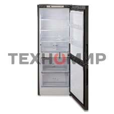 Холодильник Бирюса W6141 графит двухкамерный 165/60л морозилка снизу