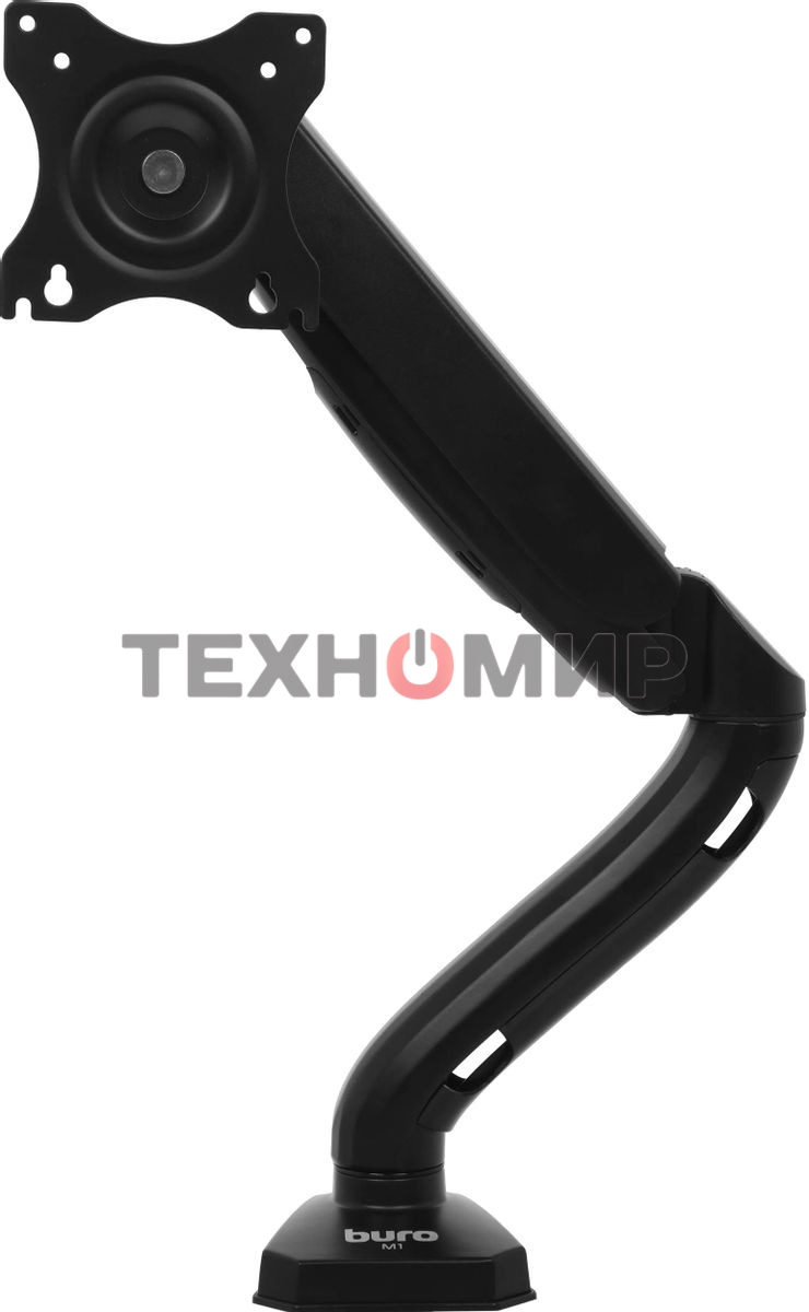 Кронштейн для мониторов ЖК Buro M1 черный 15