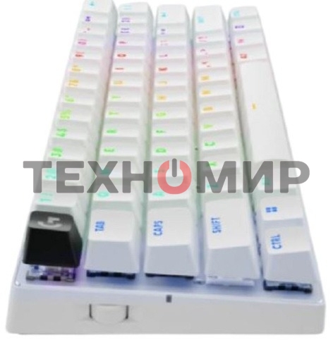 Клавиатура Logitech G PRO X 60 гибридная, Bluetooth, радиоканал, белый