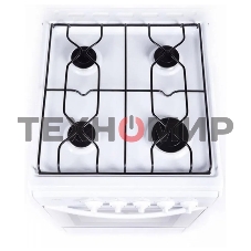 Плита газовая Flama RG 24019 белый, конфорок 4 шт, духовка 50 л, 50 см x 85 см x 60 см