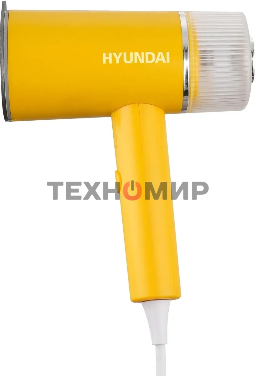Отпариватель Hyundai H-HSART003 желтый, 1200 Вт, 21 г/мин, 120 мл